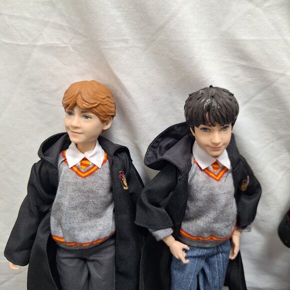 Harry Potter Dolls Harry Ron McGonagall Dumbledore 10-12" Mattel 2018 READ - Picture 14 of 14